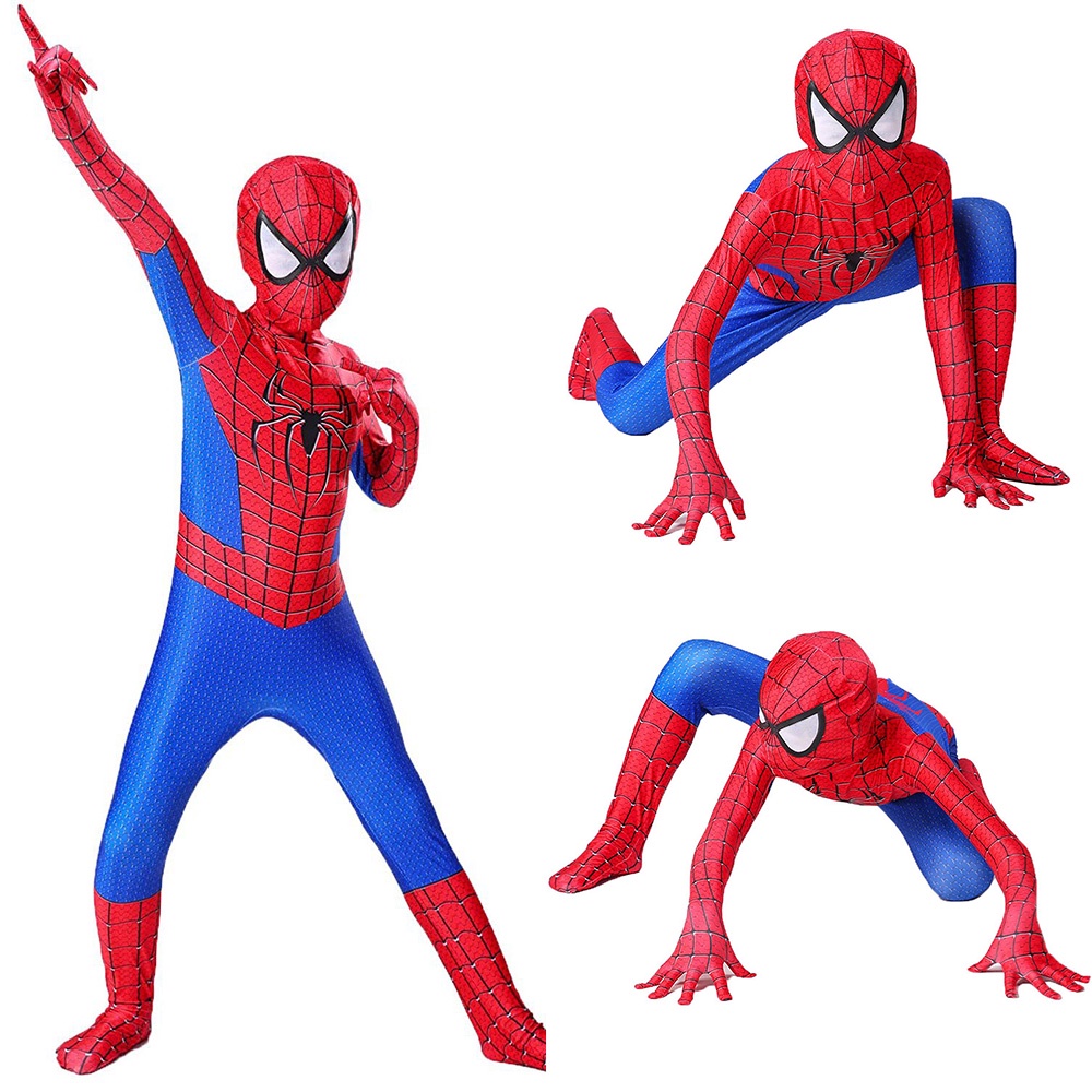 Boys Amazing Spider Man Suit Spiderman Costume for Kids Spider Man