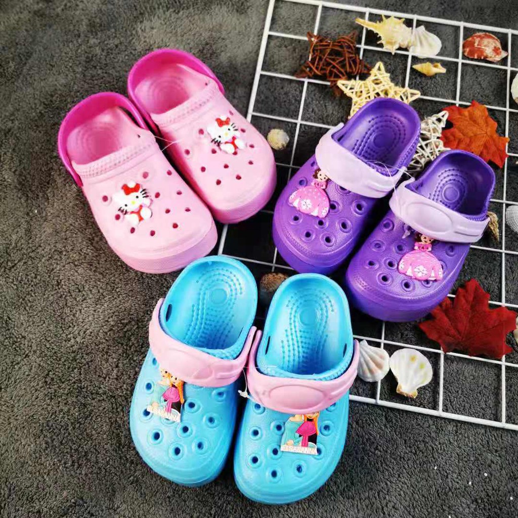 AS shop Fashionable crocs slipper for kids good for outdoor