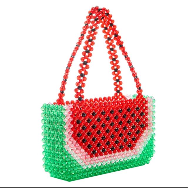 Beaded watermelon bag new arrivals