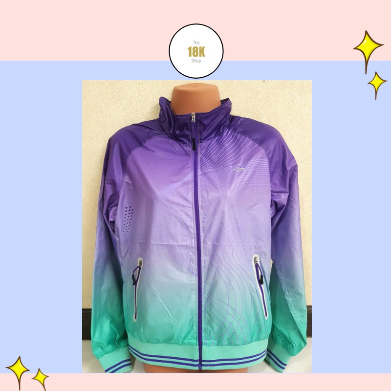 Ombre windbreaker outlet