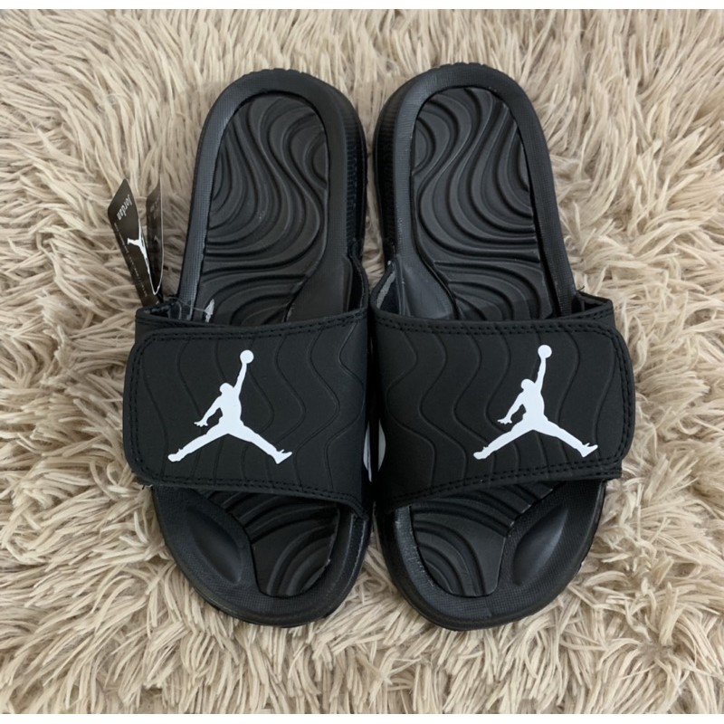 Jordan on sale slides velcro