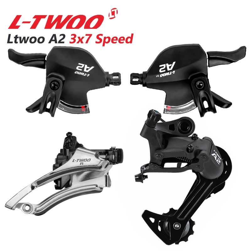 LTWOO A2 3x7 Speed 21 Speed Rear Derailleur Front Trigger Shifter