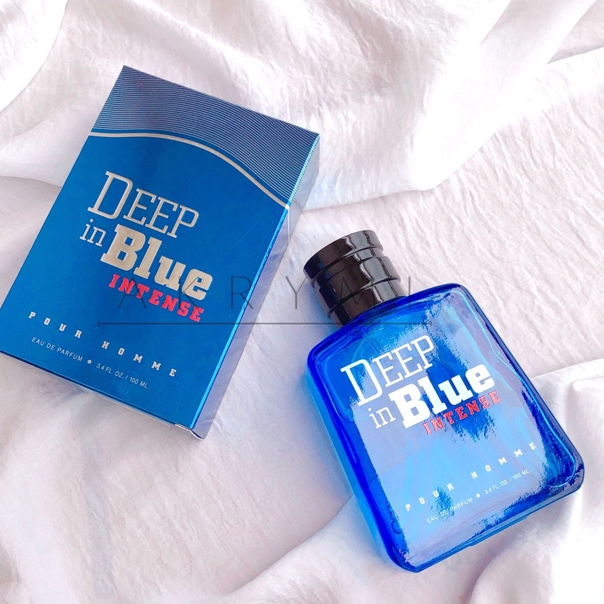 PERFUME 100ML DEEP IN BLUE INTENSE FOR MEN PERFUME Shopee