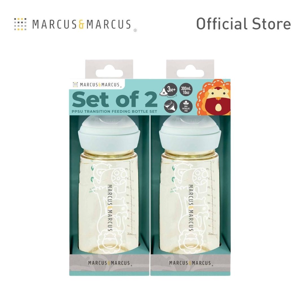 Marcus & Marcus - Complete Feeding Essentials 4pcs Set W/ Gift Box