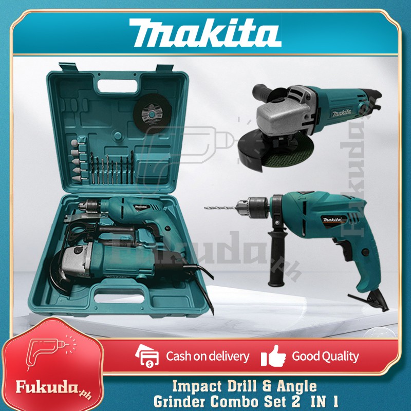 Makita grinder and outlet drill