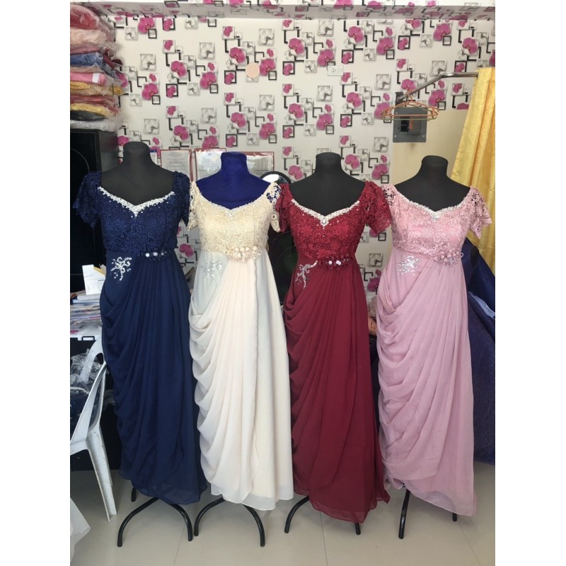 Divisoria gowns deals for ninang