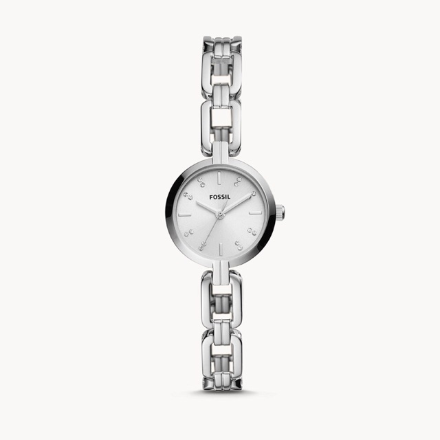 Fossil watch women's hot sale stainless steel bracelet