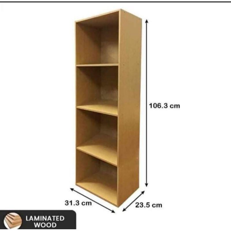 Laminated wood clearance shelf