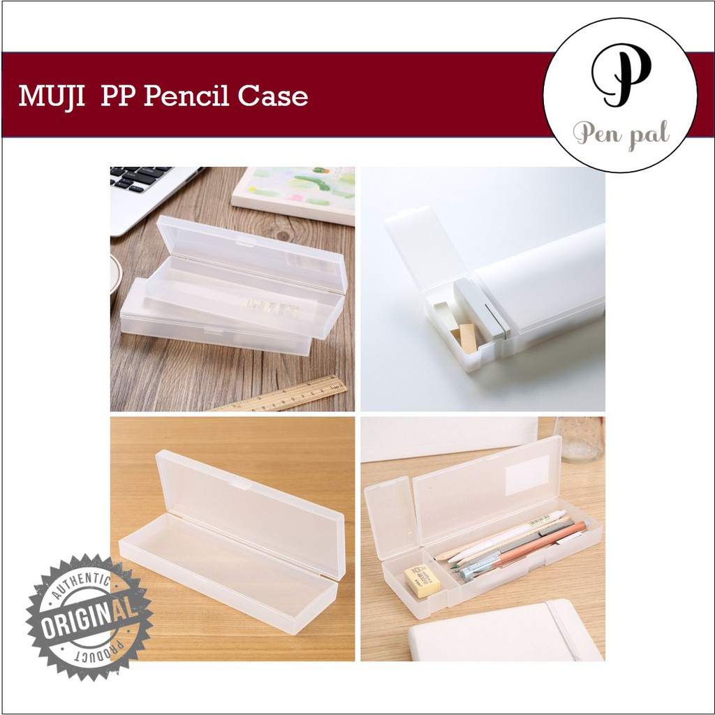 MUJI Polypropylene Pen Case