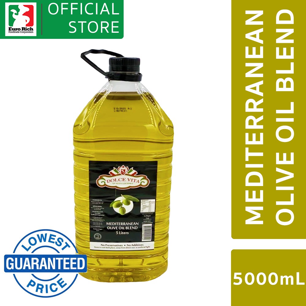 Dolce Vita Mediterranean Olive Oil Blend 5L | Shopee Philippines