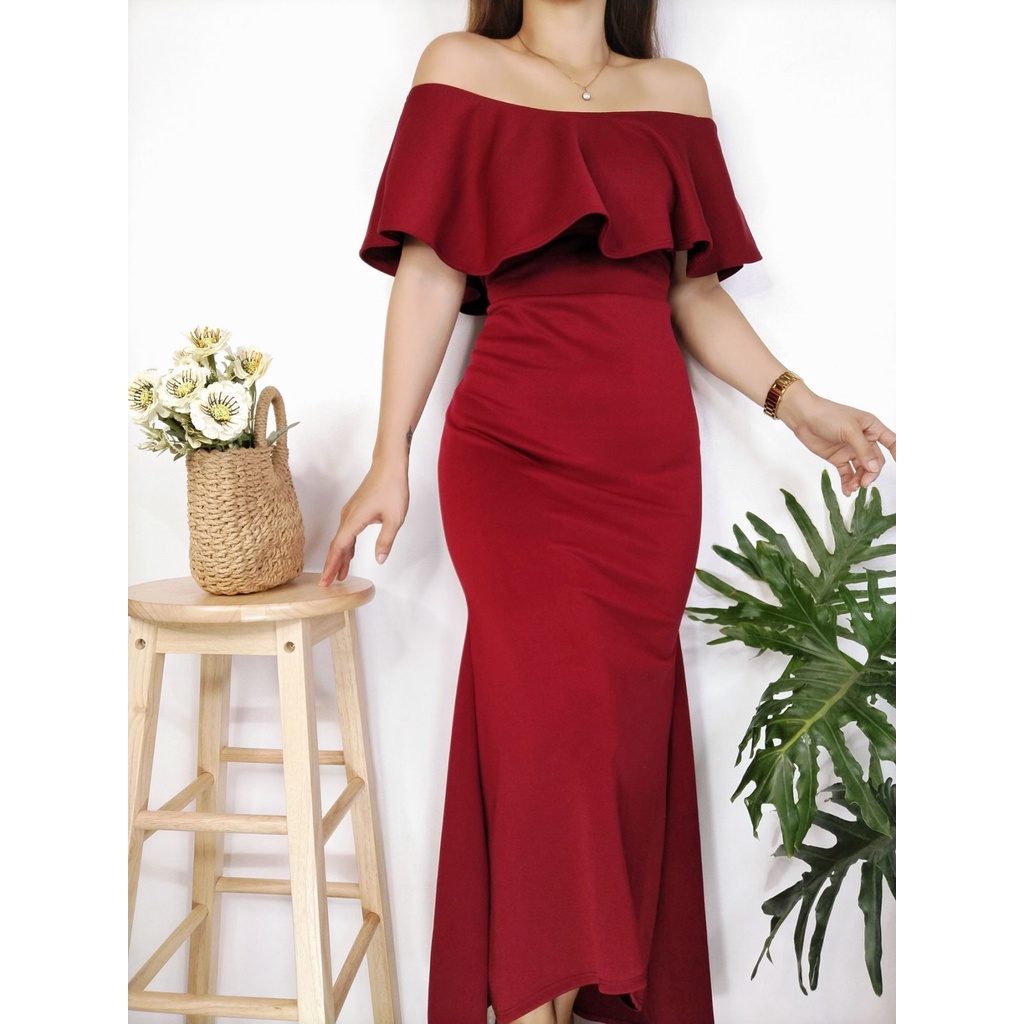 Neoprene bridesmaid sale dress