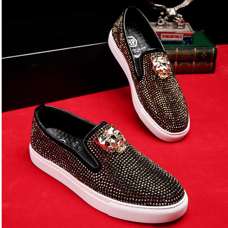 Philipp plein cheap slip on