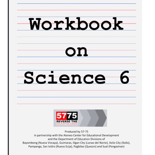 Shopee　Workbook　Grade　for　Science　Philippines