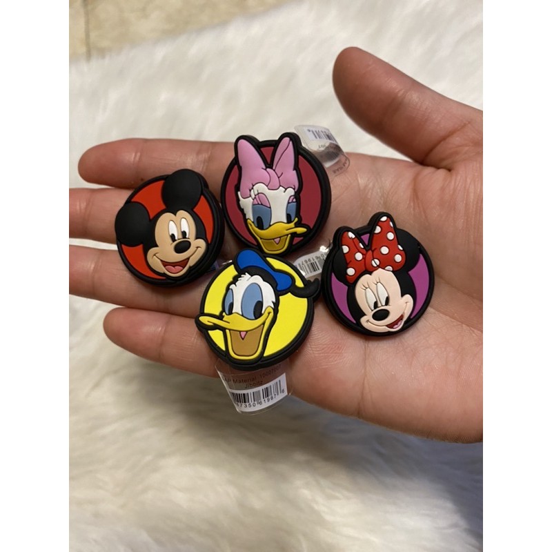 Mickey and Minnie mouse jibbitz shoe charms Mall quality Shopee