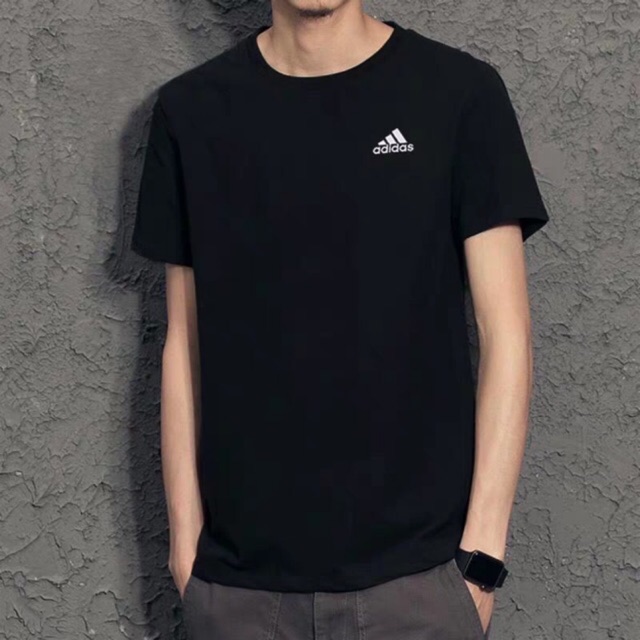 Adidas black outlet t shirt