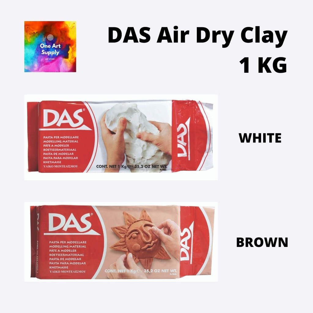 Das Air Drying Clay : 1kg White