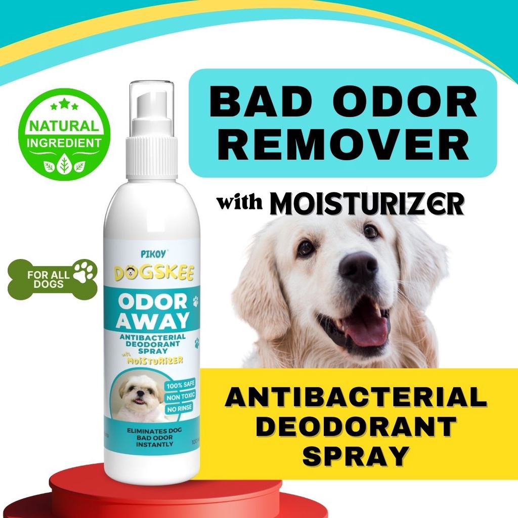 Dog odor hot sale spray