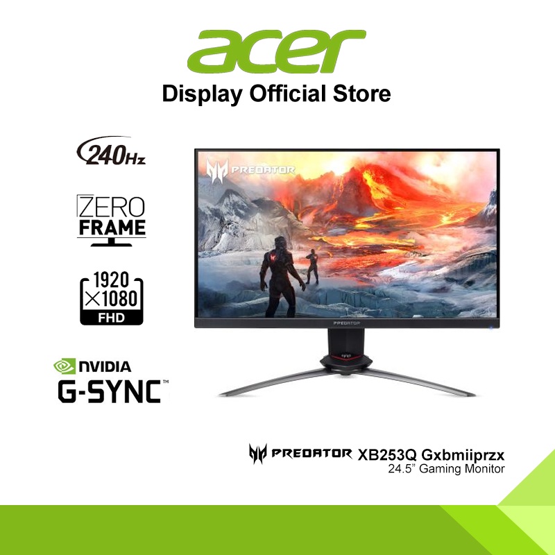 acer XB253Q GXbmiiprzx 240Hzモニター - PC周辺機器