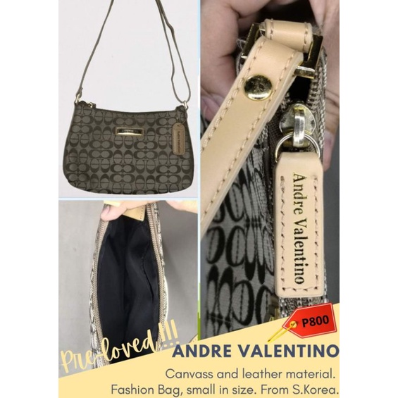 PAUBOS SALE Andre Valentino Mini Bag Shopee Philippines