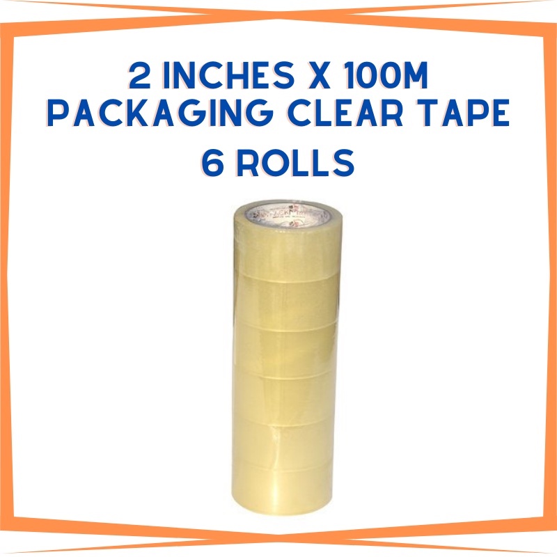 Clear Tape 6 rolls