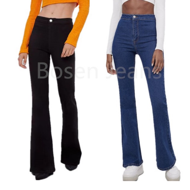 High Waist Fashion Wide Leg 6 Pockets Cargo Baggy Pants For Women
