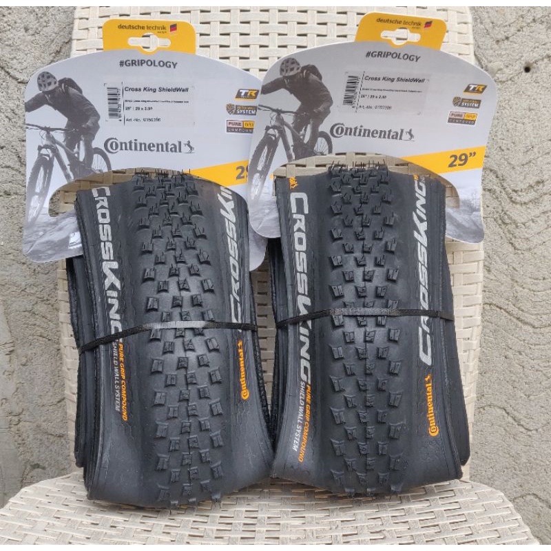 Authentic Continental Crossking 29x2.0 MTB Tires Price sold as