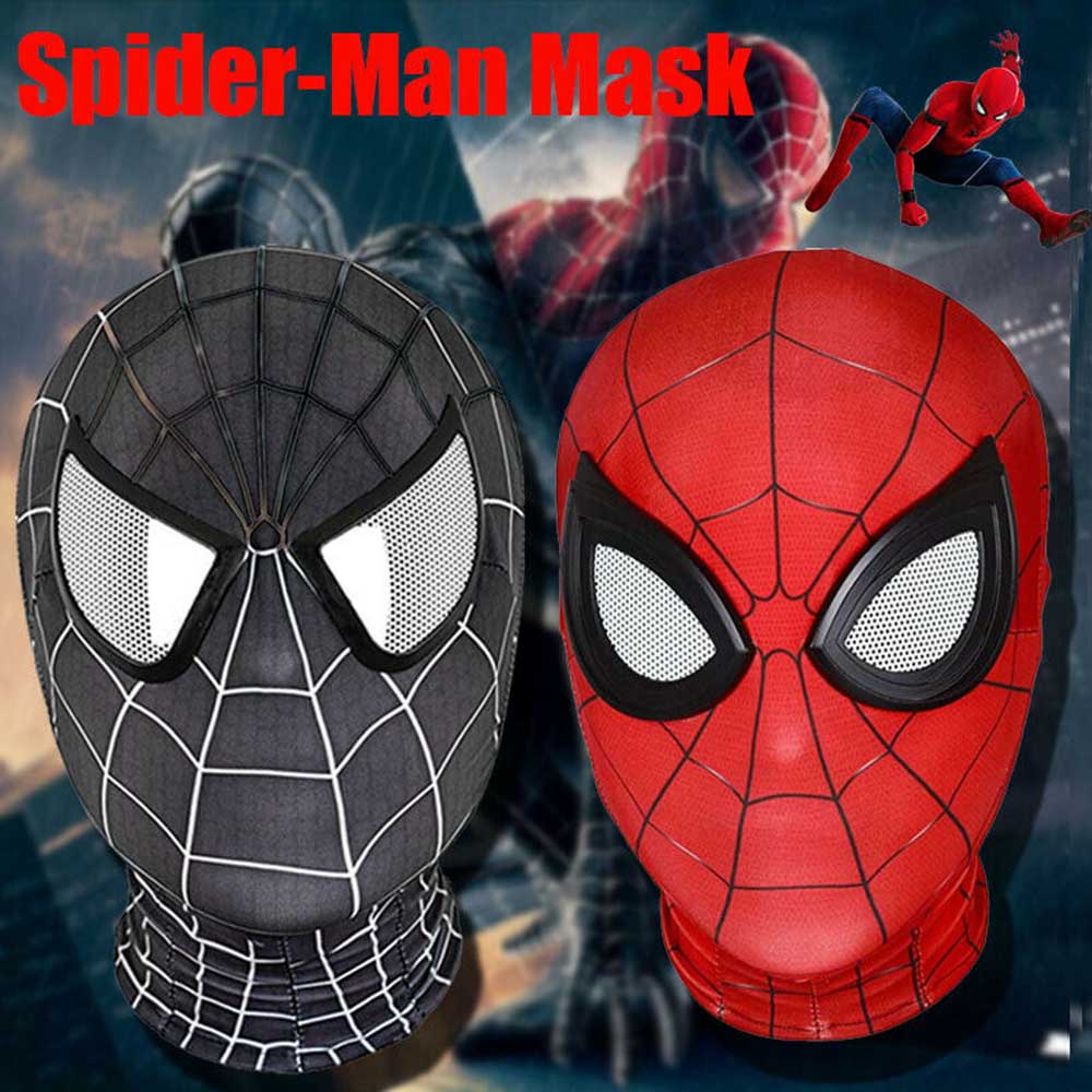 Multiple styles Spiderman Spider Man Miles Morales Elastic Mask Headcover Costume  Adult Cosplay | Shopee Philippines