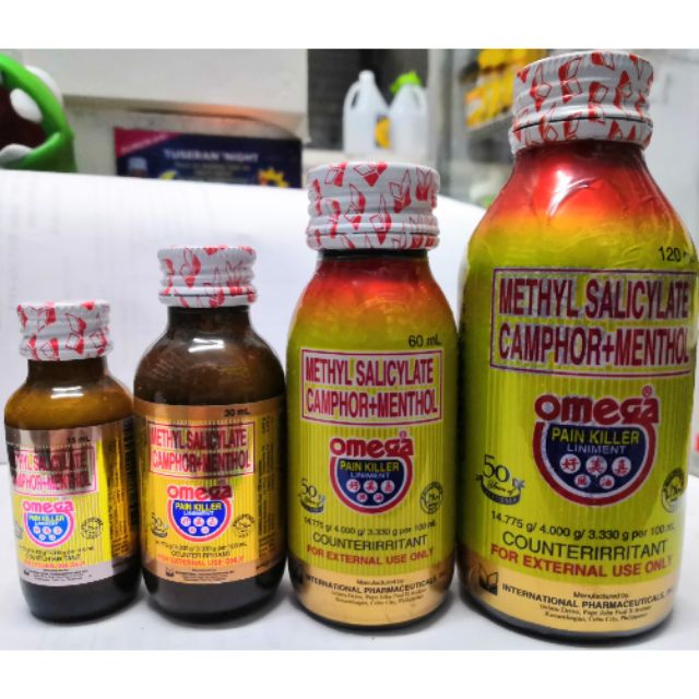 Omega Pain Killer 15ml 30ml 60ml 120ml e DrugMart Shopee