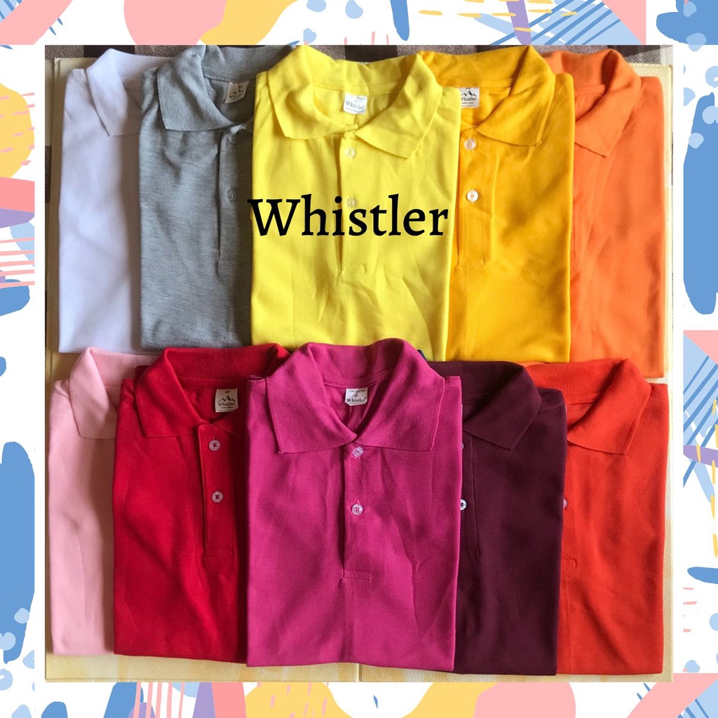 pink and yellow polo shirt