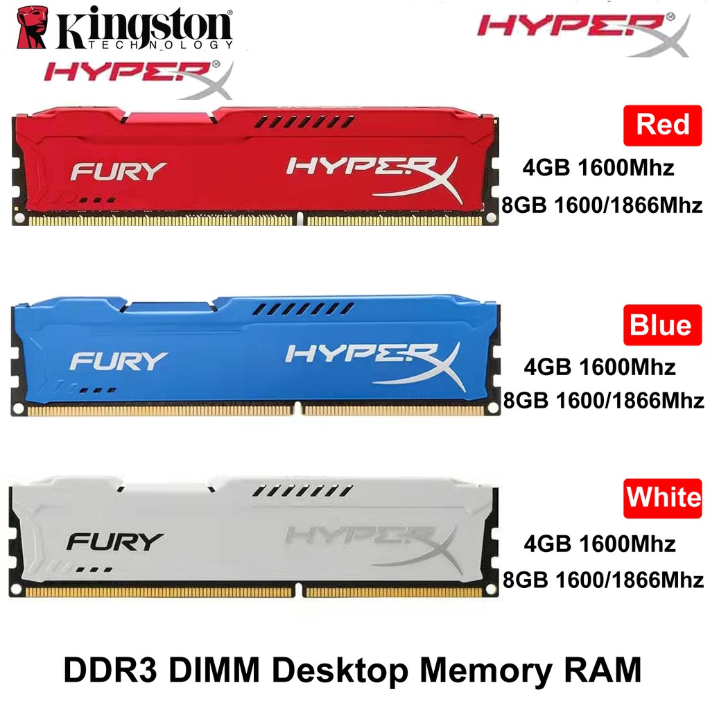 Ddr3 fury hyperx discount 4gb