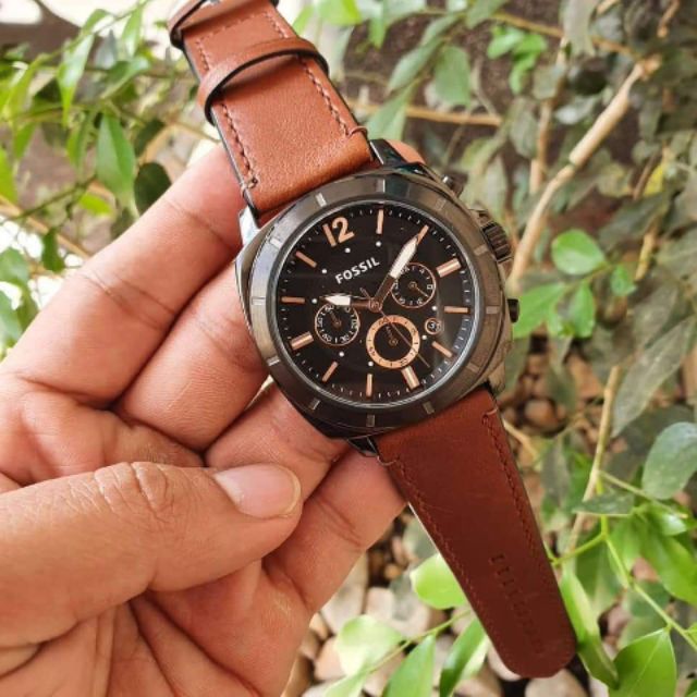 Fossil leather discount