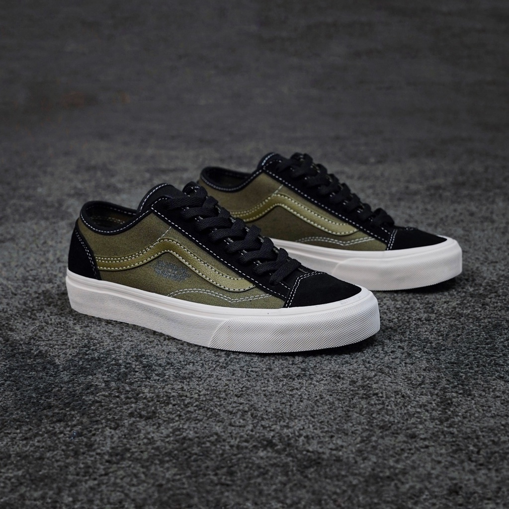 Army green vans outlet old skool