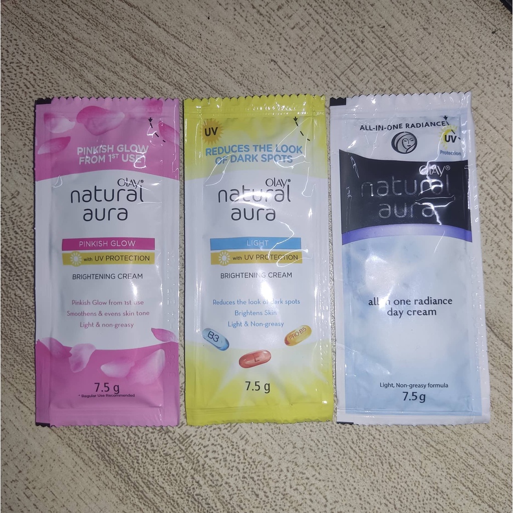 Buy Olay Natural White Glow Girl Resealable Sachet 7.5 g Online
