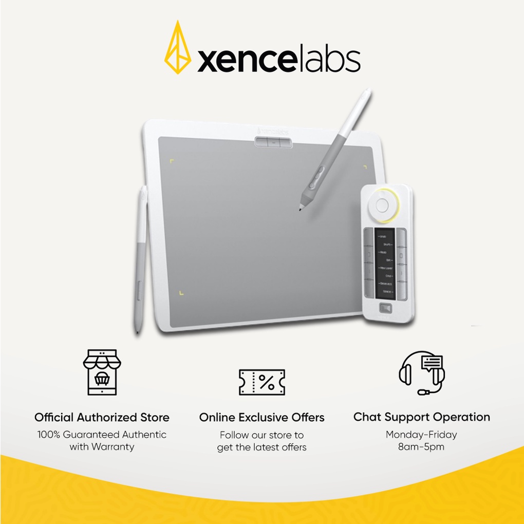 Xencelabs Thin Pen Tip, Color Tablet PH6-A