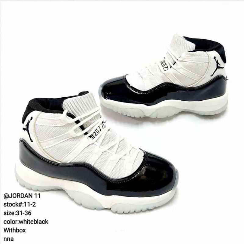 Jordan 11 kid clearance size