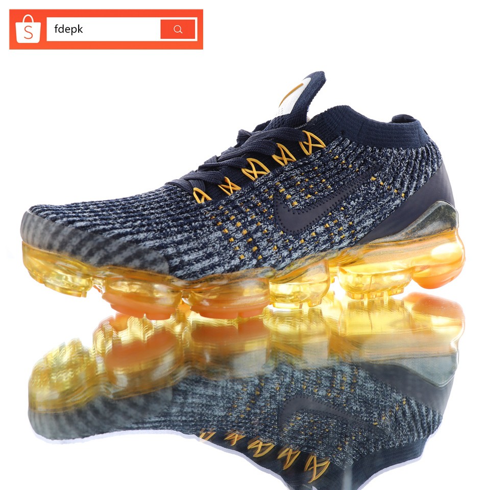 Nike vapormax best sale blue and yellow