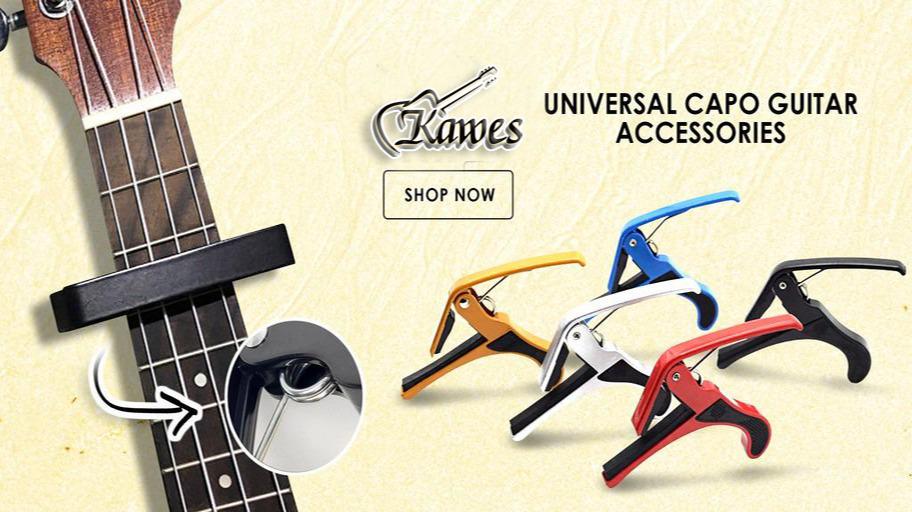 KAWES Guitar Capo 6/12 Strings Acoustic Electric Guitar Capo with