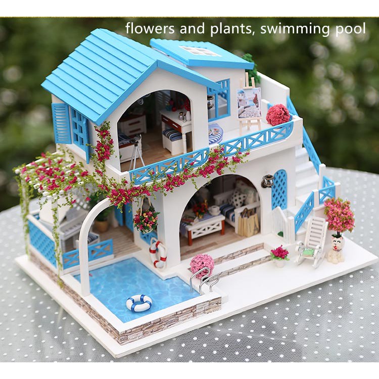 8 diy best sale miniature dollhouse