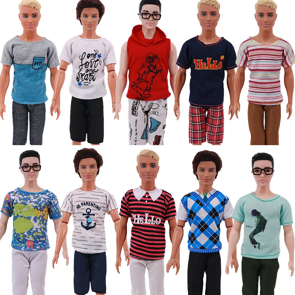 Prince Barbie Ken Dolls Clothes Suit Outfit For Barbie Boy KEN Dolls  Accessories