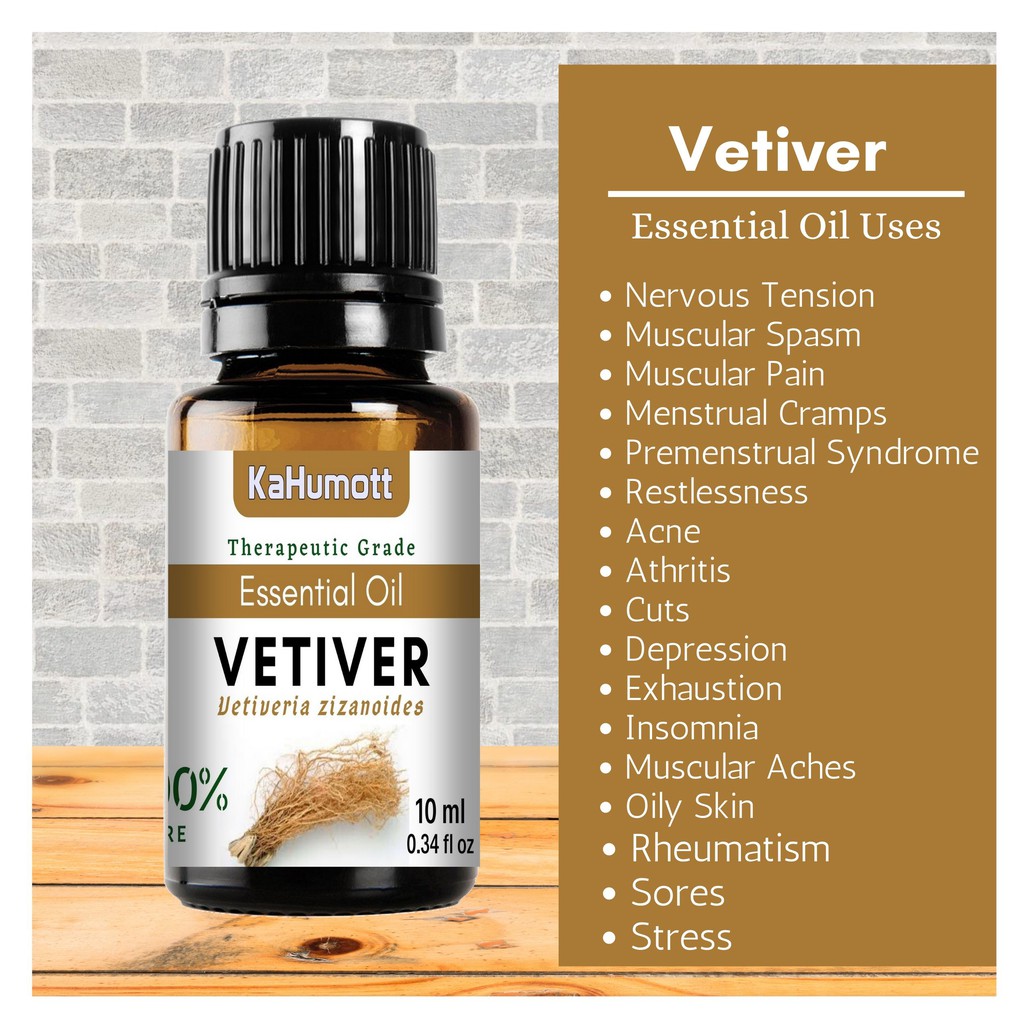 Vetiver essential store oil uses