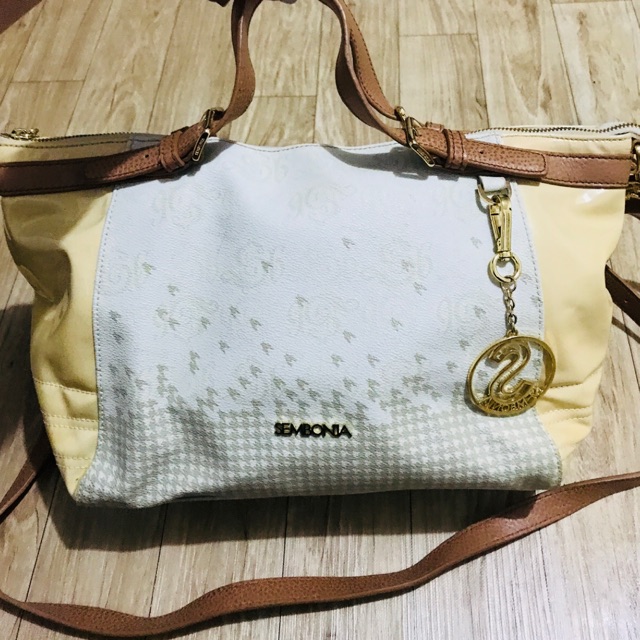 SALE AUTHENTIC SEMBONIA TWO WAY SLING BAG Shopee Philippines