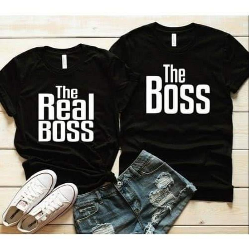 the boss and the real boss shirts