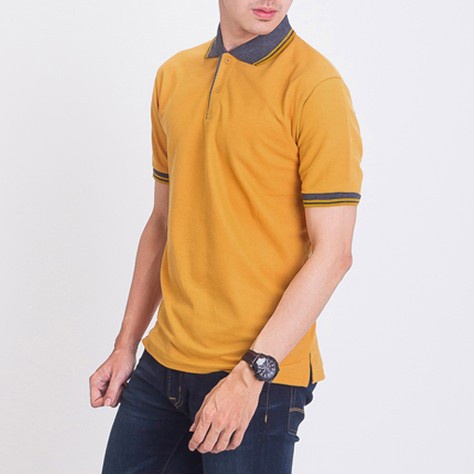 Mustard 2024 polo shirt