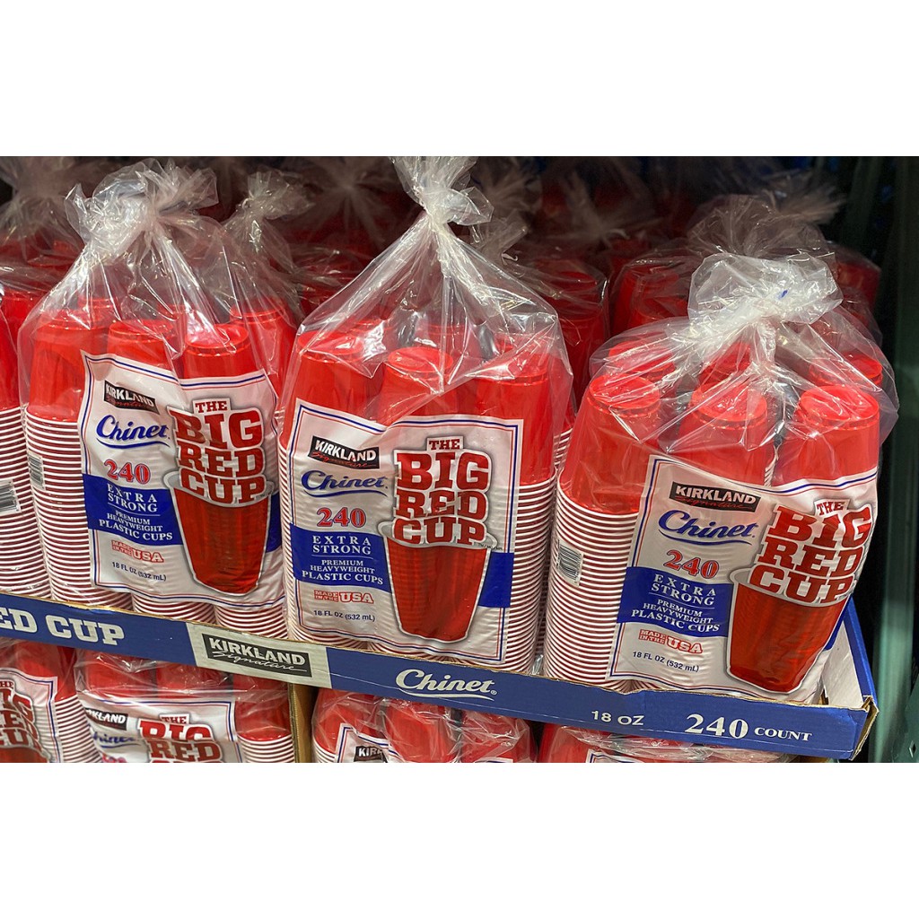 Member's Mark 18 Ounce Red Heavy Duty Cups - 240 ct