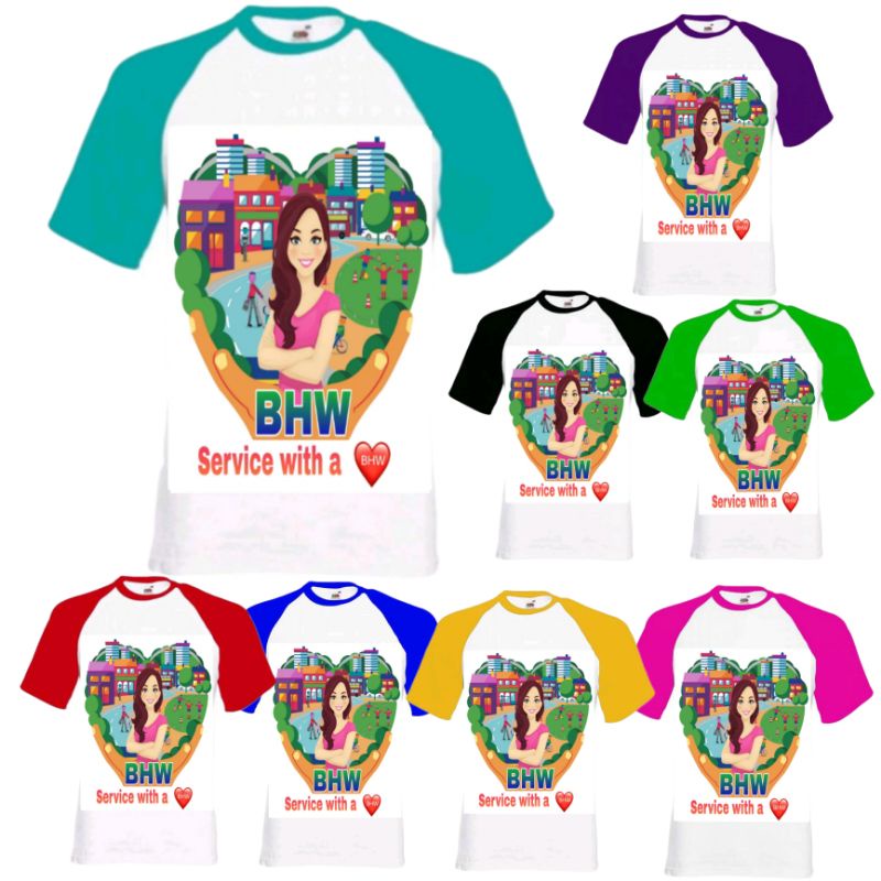 BHW Raglan Shirts Sublimation Print design #6