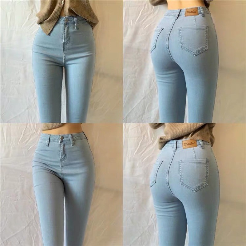 cod high waist jeans skinny pants