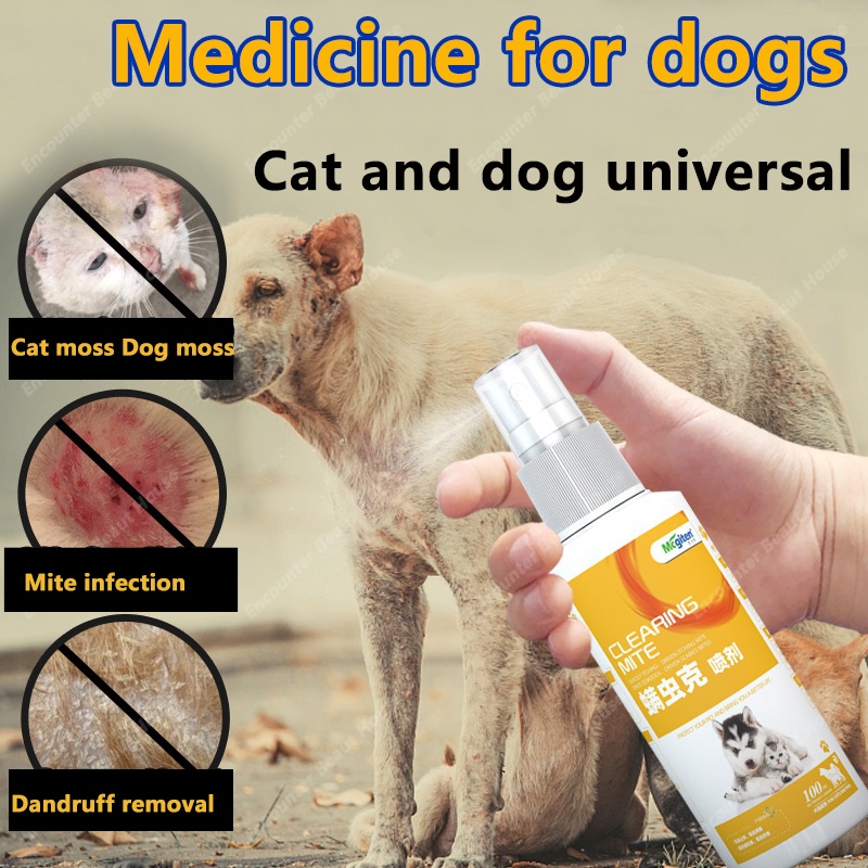 Mange spray for outlet dogs