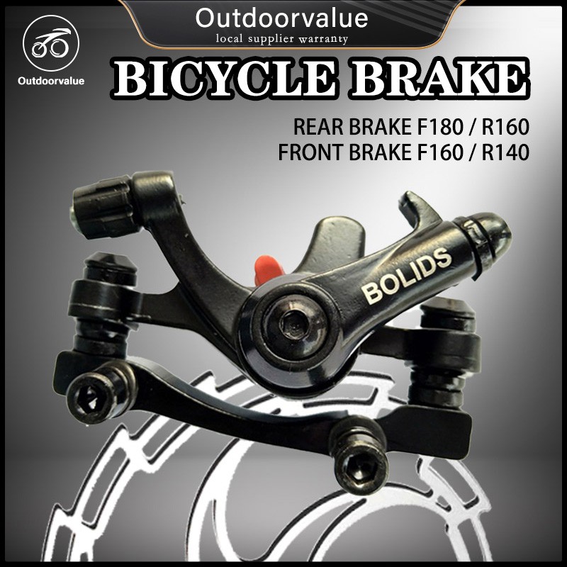 BOLIDS BB8 Bicycle Brake Caliper Aluminum Alloy Front Rear Disc