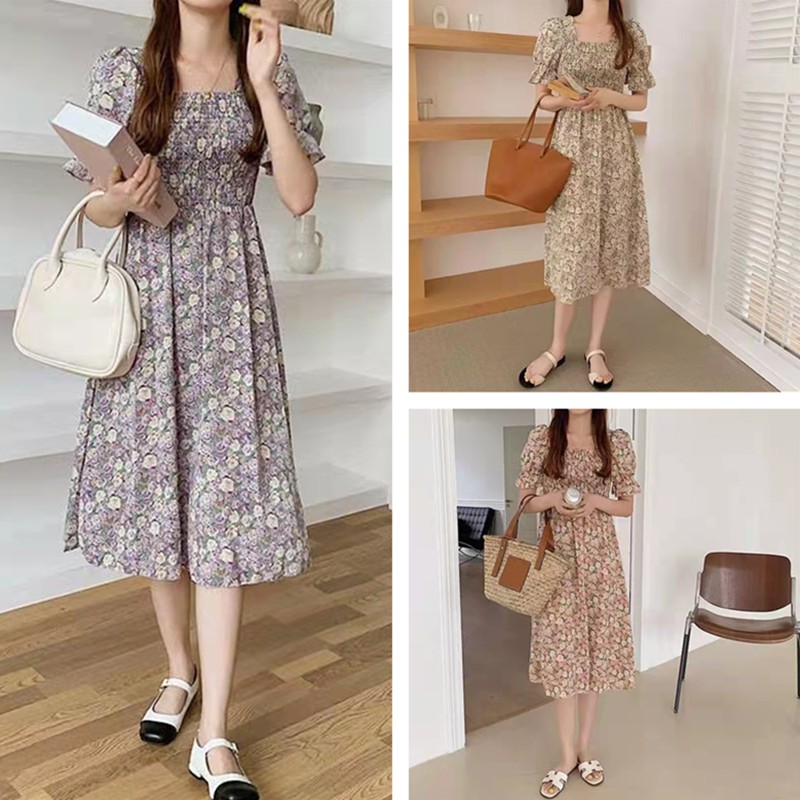 Korean summer dress hot sale for ladies