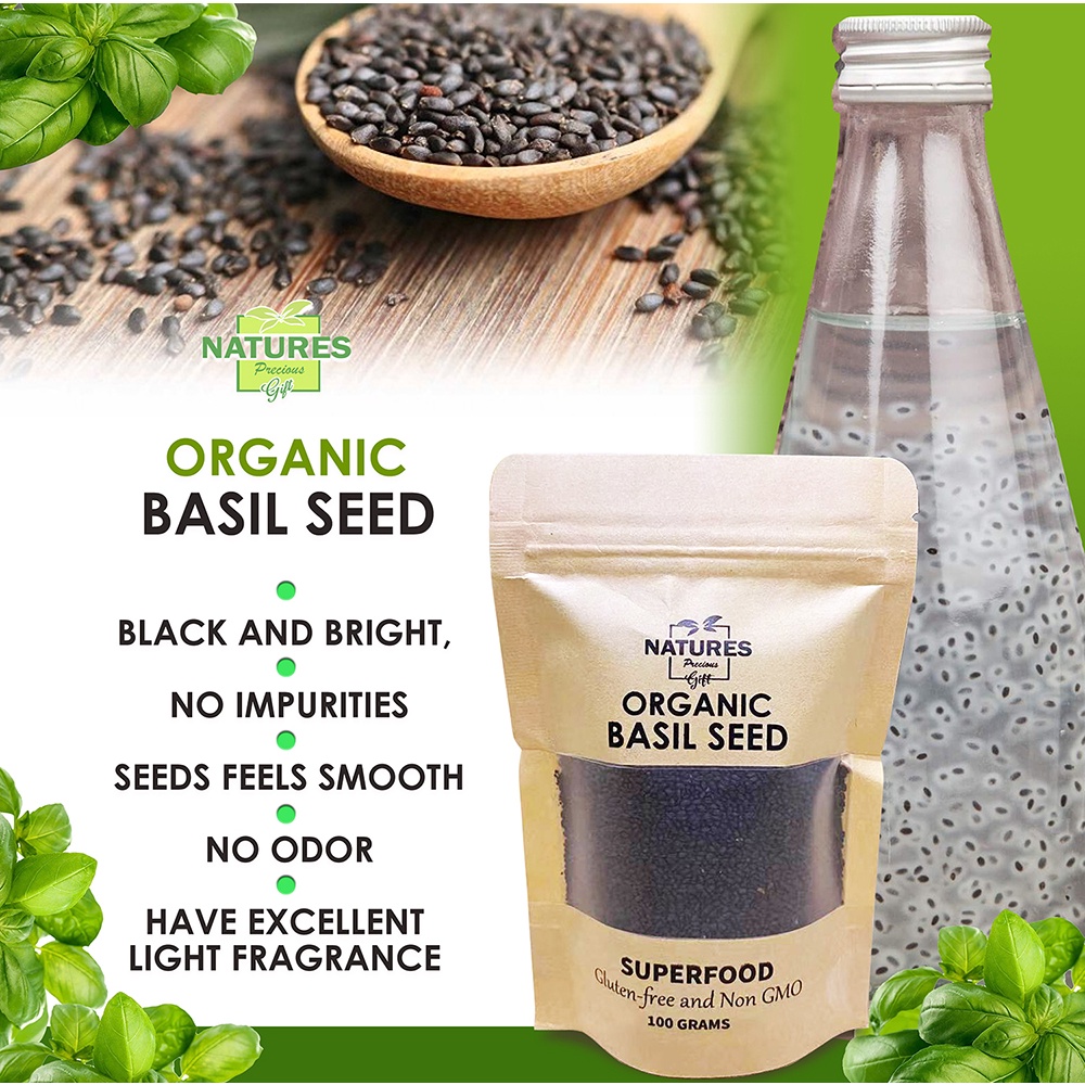 Organic Basil Seeds 100 grams Shopee Philippines